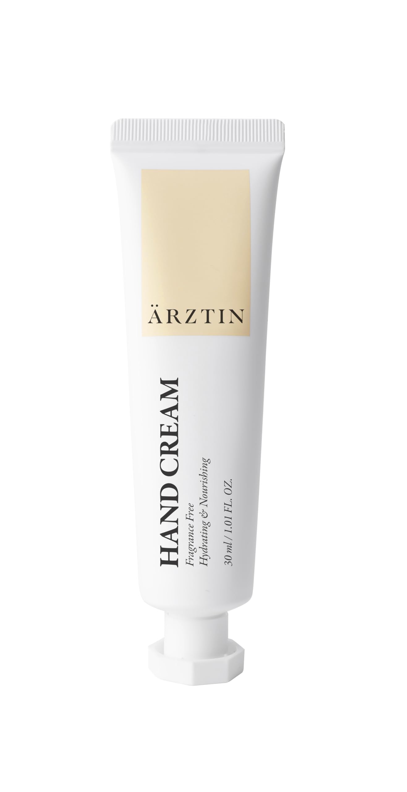 ARZTIN Hand Cream, 1.02 fl. oz. Soft Shea Butter Handcream, Hydrating & Anti-wrinkles Vegan non-sticky Hands Cream with Hyaluronic acid, Ceramide, Fragrance Free for Cracked and Dry Hand