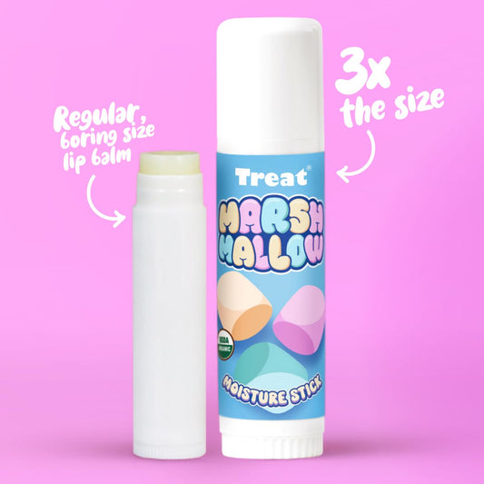 TREAT BEAUTY Organic Marshmallow Moisture Stick, 0.5 OZ