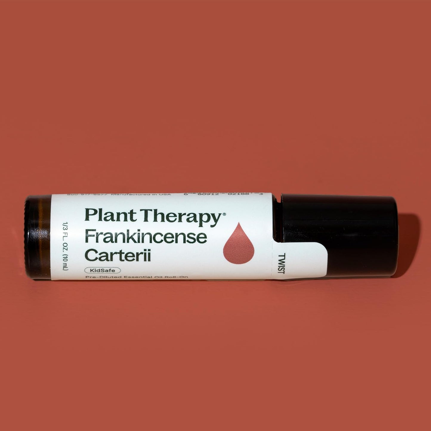 Plant Therapy Frankincense Carterii Essential Oil 100% Pure, Pre-Diluted Roll-On, Natural Aromatherapy, Therapeutic Grade 10 mL (1/3 oz)