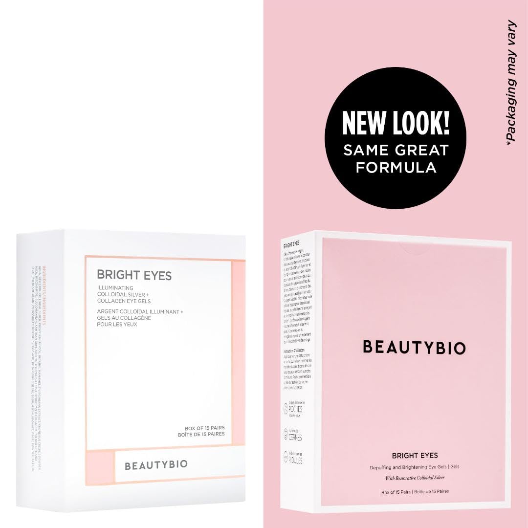 BeautyBio Bright Eyes, Cooling, Depuffing, and Brightening Eye Gels (15 Pairs)