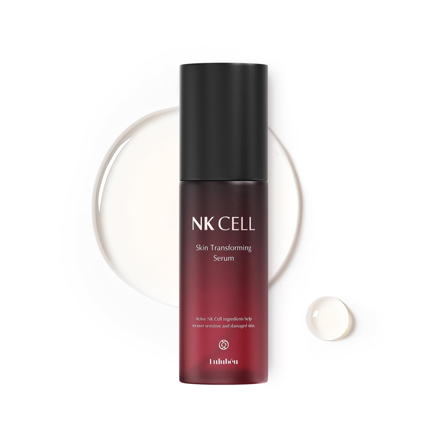 Lulubeu Skin Transforming Serum with NK Cell Technology, Hydrating Serum for Skin Elasticity & Smooth Texture, 1.69 fl oz