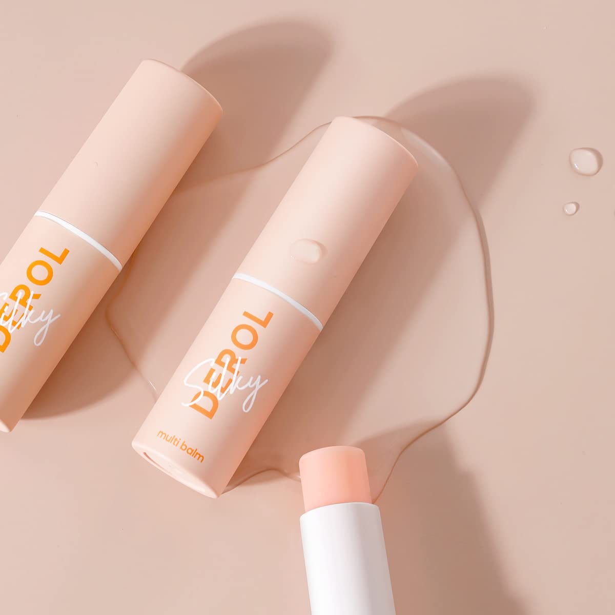 RILIMIOO Lightweight Face Balm, Hydrates Instantly Wrinkle Balm, Face Glow, Eye Balm, Moisturizing Multi Balm Stick to Hydrate and Smooth Dry Skin for Face,Lip & Eye, Facial Moisturizer Stick