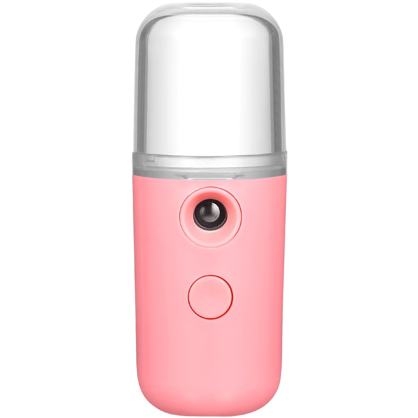 1pc Usb Spray Humidifier Moistener with Ultrasonic Aromatherapy for Home Office and Car Easy to Clean Rechargeable Present Pink