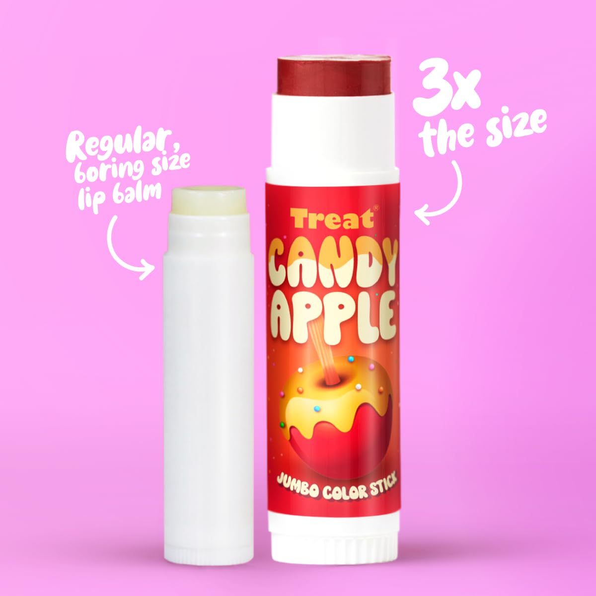 TREAT BEAUTY Candy Apple Color Stick, 0.5 OZ