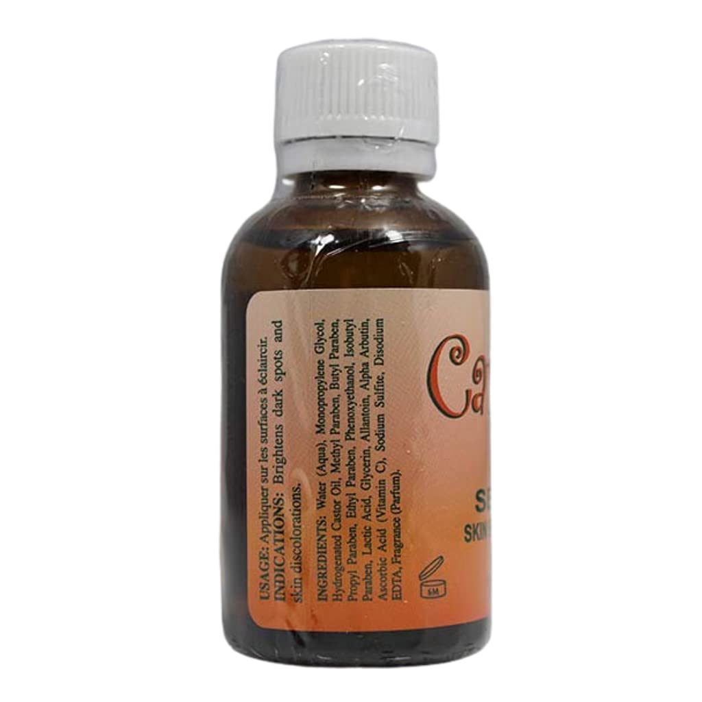 CAROTÏS Brightening Serum 1oz - Formulated to Fade Brown Spots, with Alpha Arbutin Complex and Beta Carotene