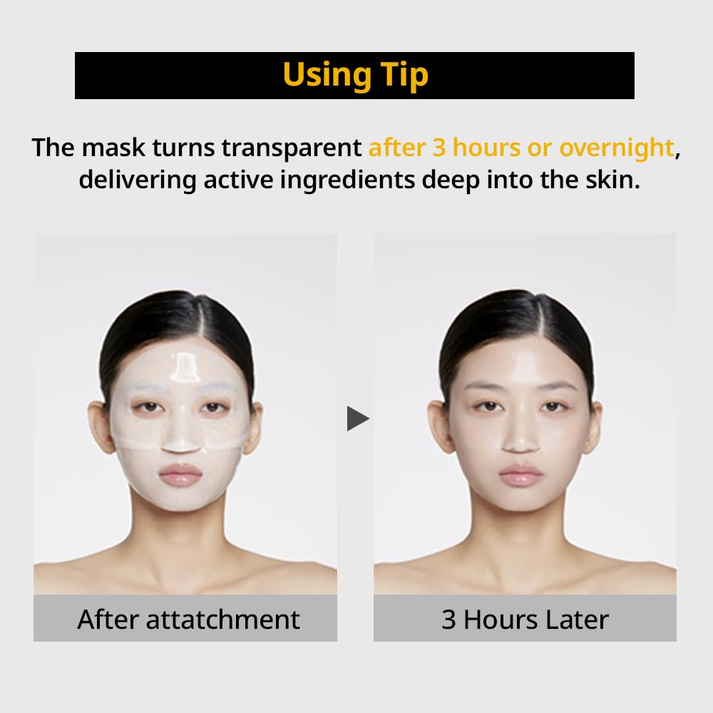 Primera PRMR Vitatinol Serum Gel Mask | Overnight Melting Masks, for Collagen Synthesis with Vitamin C & Retinol, Immediate Pore Tightening, Firming and Hydrating 34g x 4EA