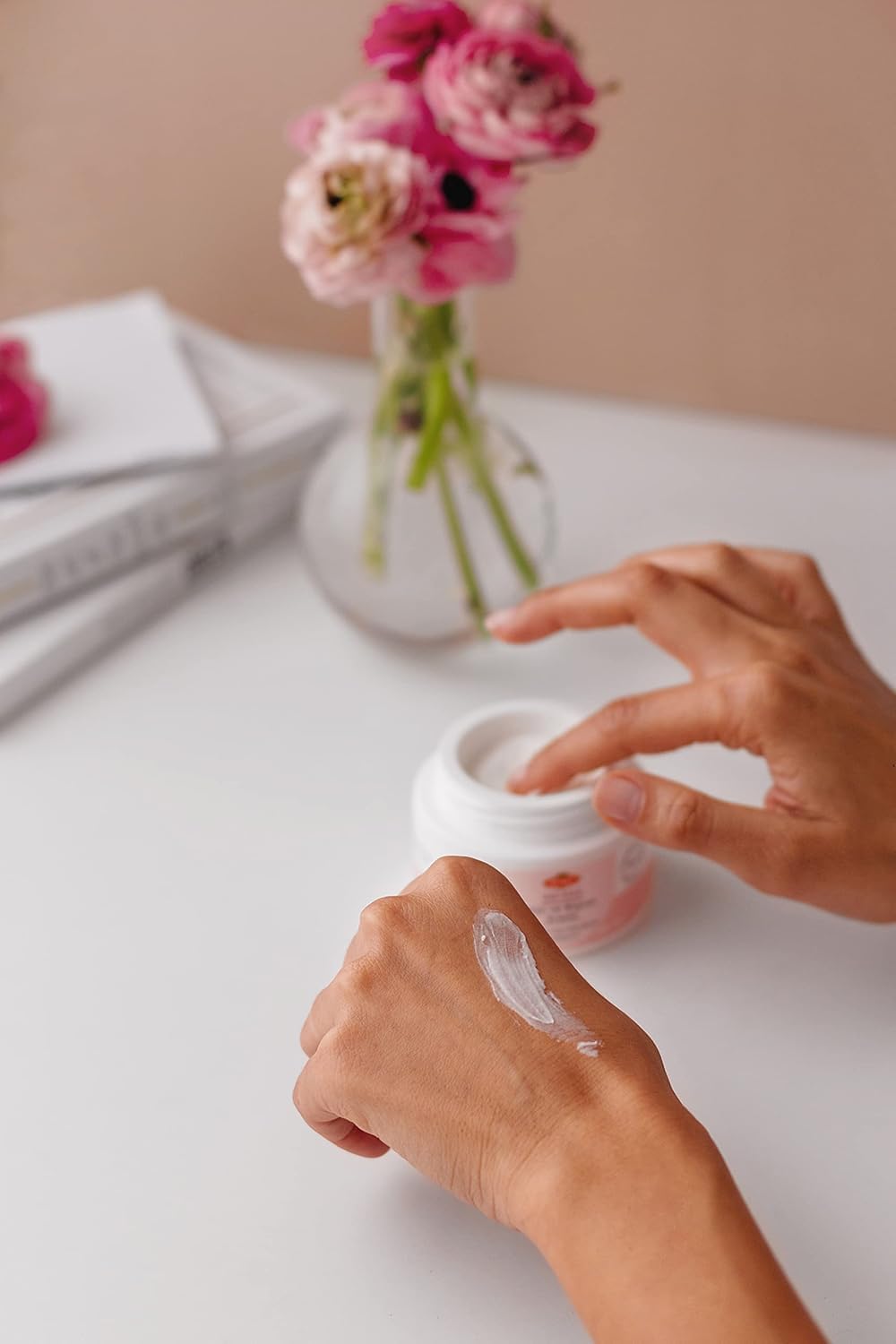 OTACI Rose-Infused Herbal Face Cream – Ultra-Nourishing Vegan Moisturizer for Deep Hydration, Smooth Texture & Radiant Glow (50 ml)