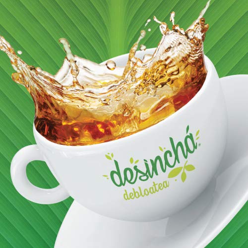 Desincha Tea - Debloatea Travel Size Herbal Tea I Increase Energy, Supports Mental Focus & Metabolic Health I Reduce Bloating I 8 Natural Ingredients I 20 Count