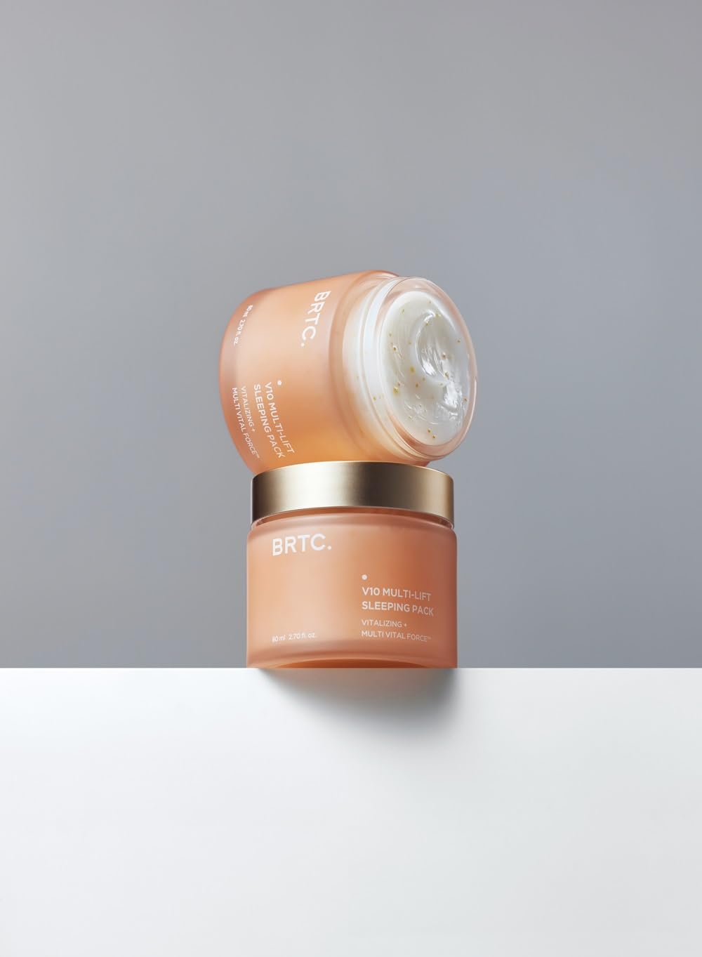 BRTC V10 Multi-Lift Sleeping Pack | Overnight Mask for Face Moisturizer, Moisturizing and Nourishing | Korean Skincare (80 ml, 2.70 oz)