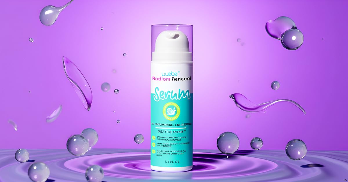 WEBE Naturals Snail Mucin Retinol 1.5% Radiant Renewal Serum | Niacinamide 5%, Vitamin C, Peptide Booster, Hyaluronic Acid & Zinc PCA | Anti-Aging Plumping Intense Moisture Lock, Glowing Smooth Skin