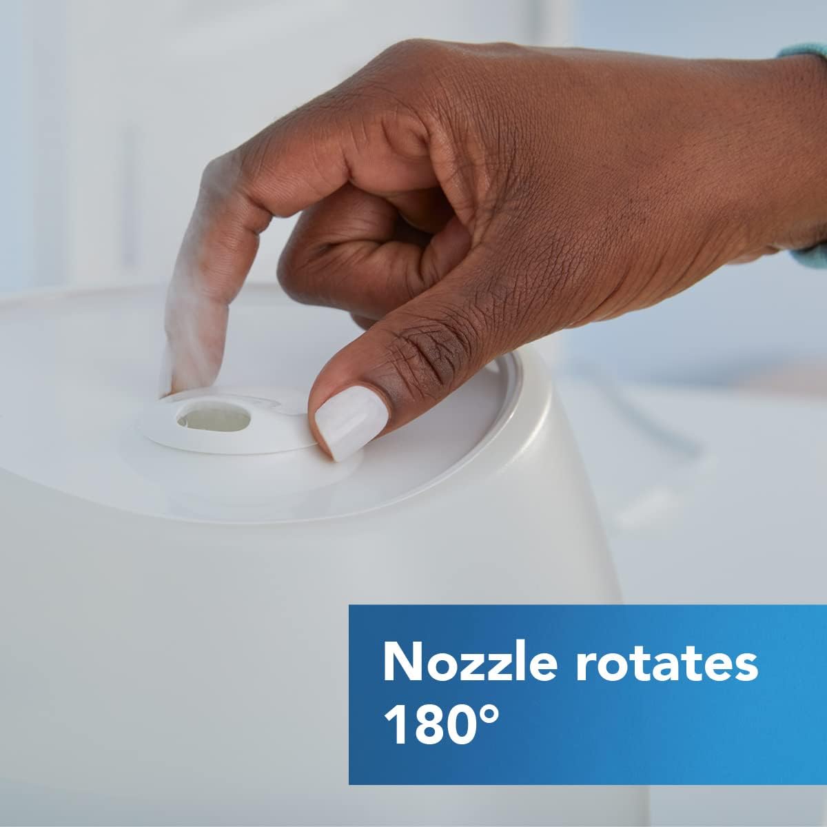 Vicks Mini Filter Free Cool Mist Humidifier, Small Room – Variable Mist Control – Works with Vicks VapoPads