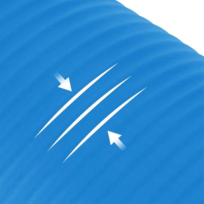 1/2-Inch Extra Thick High Density Anti-Tear Exercise Yoga Mat with Carrying Strap, Multiple Colors