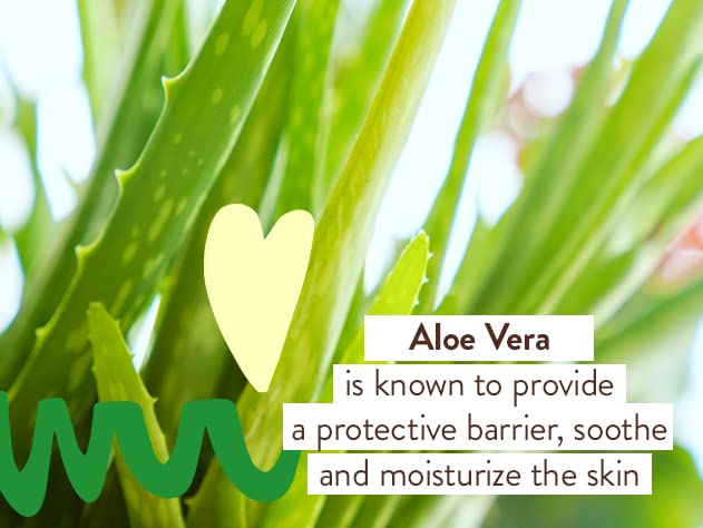 Babo Botanicals After Sun Soothing Mist - Aloe Vera & Cucumber - For Face, Body & Sensitive Skin - Non-Aerosol - No-touch application - EWG Verified - Alcohol-Free - Scented with cucumber extract