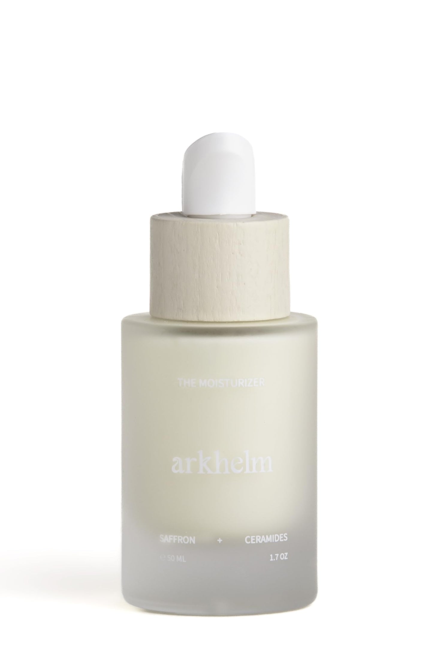 Arkhelm Saffron and Ceramides Complex Facial Moisturizer - Cruelty-Free Daily Face Moisturizer for Sensitive, Combination to Oily Skin - 50 ML / 1.7 OZ. Vegan Face Cream for Nourish and Balance