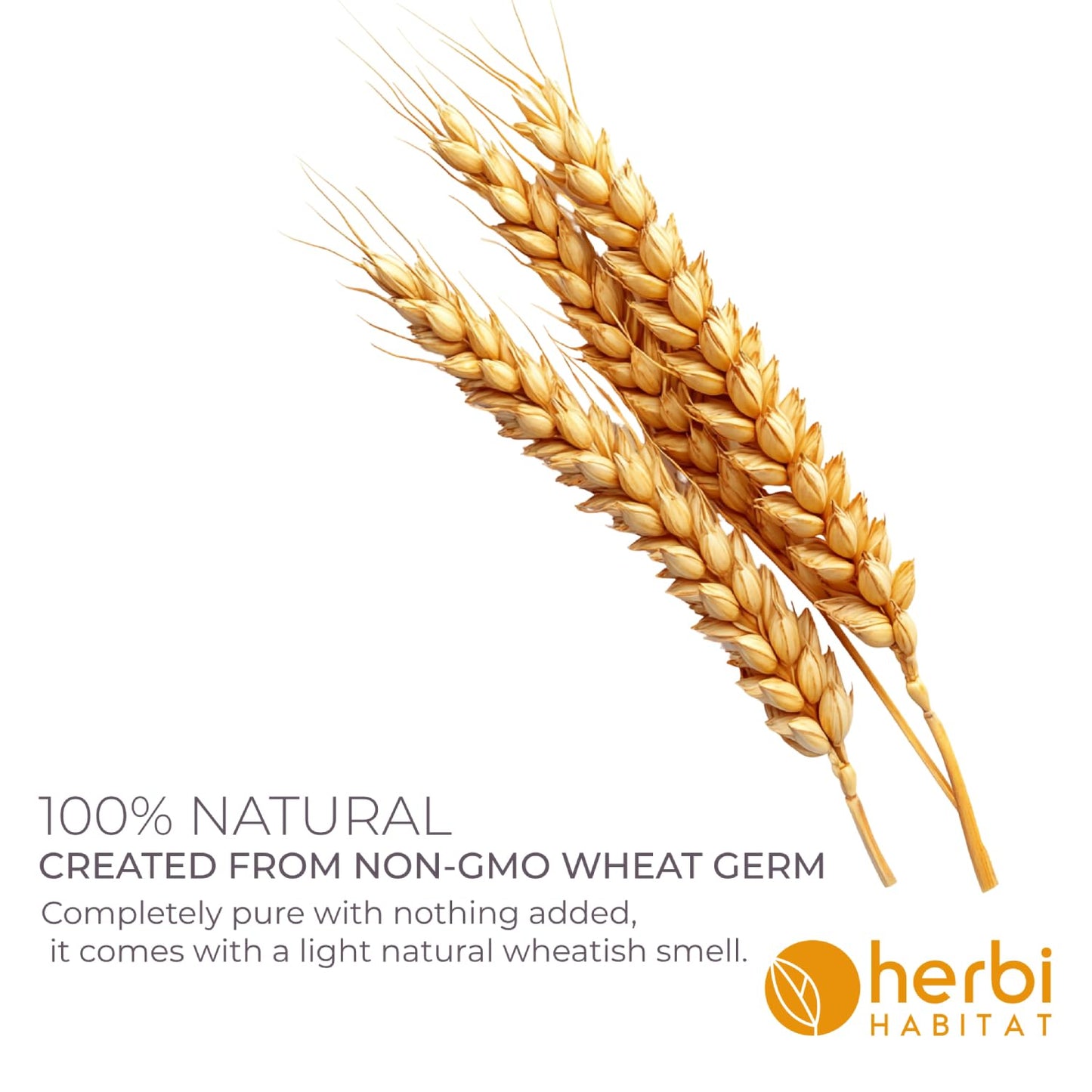 Herbi Habitat Vitamin E Oil 86,000 IU - Natural D-Alpha Tocopherol for Skin, Hair, Nails, Scars & Stretch Marks - Non-GMO & Vegan, 2 Fl oz