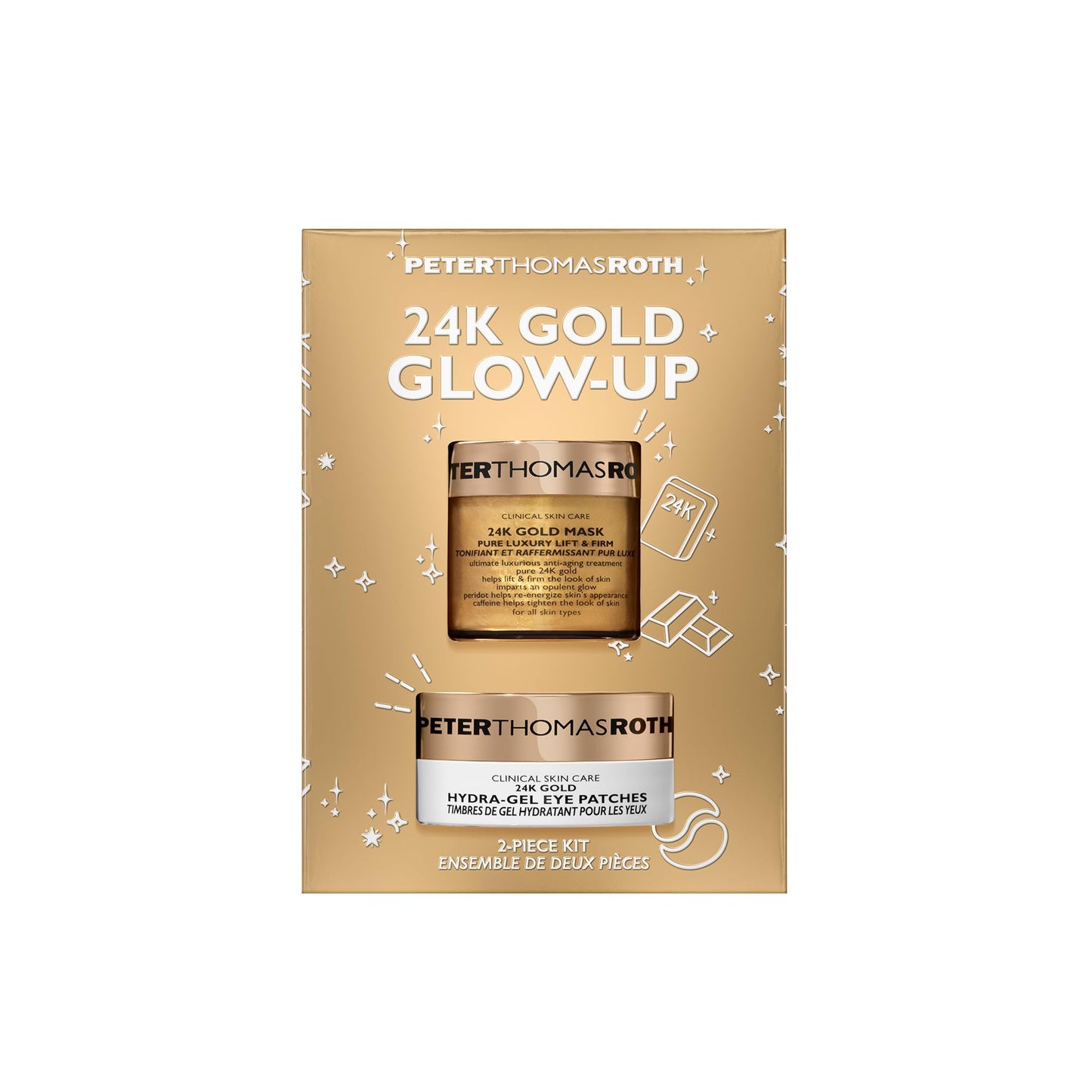 Peter Thomas Roth | 24K Gold Glow-Up 2-Piece Kit