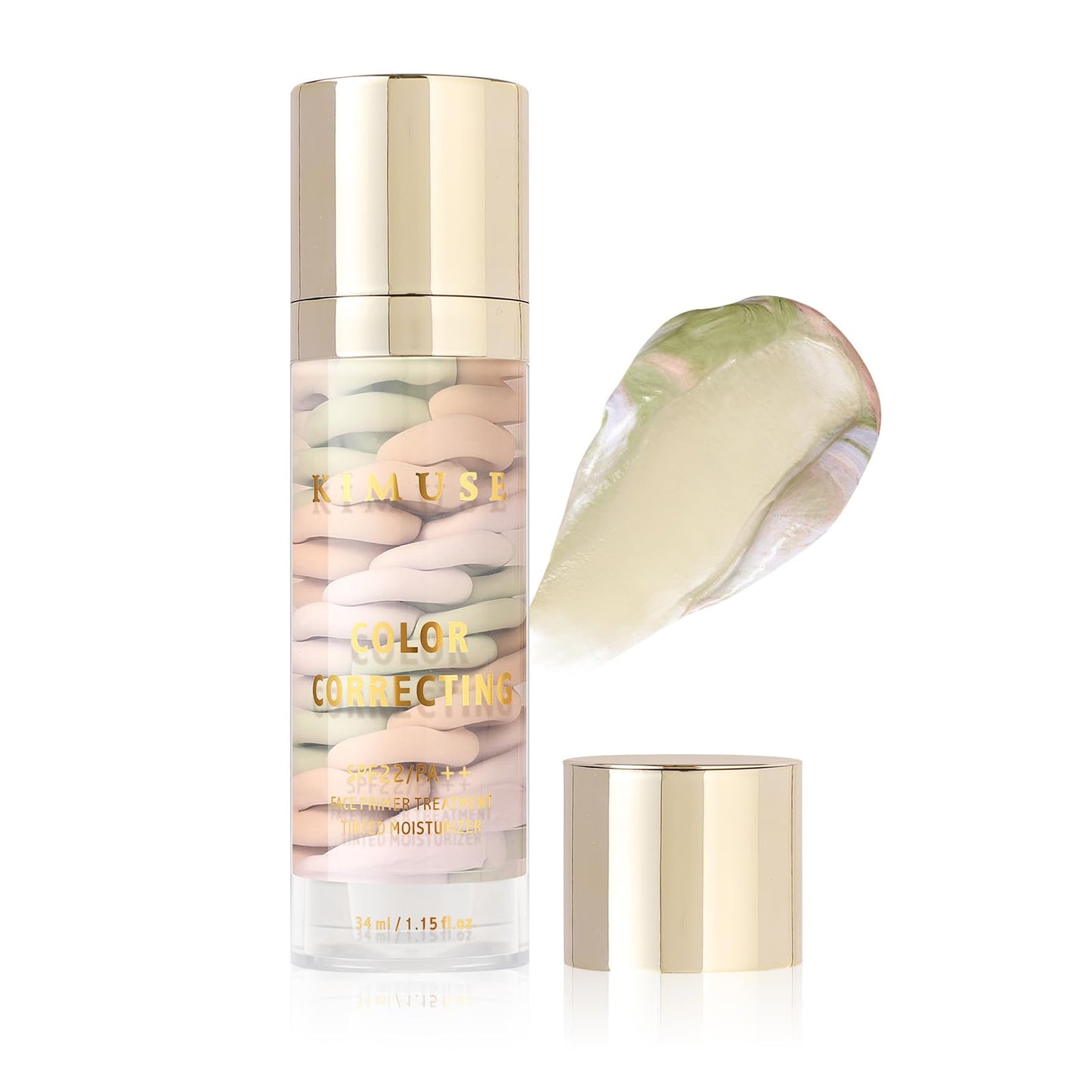 KIMUSE All-in-One Hydrating Multi Balm Stick & Color Correcting Facial Serum