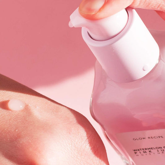 Glow Recipe Pink Juice Water Gel Face Moisturizer for Women, Men & Teens, Travel Size - Hydrating Hyaluronic Acid, Radiance Boosting, Oil-Free, Long-Lasting Korean Skin Care for Oily Skin (25ml)