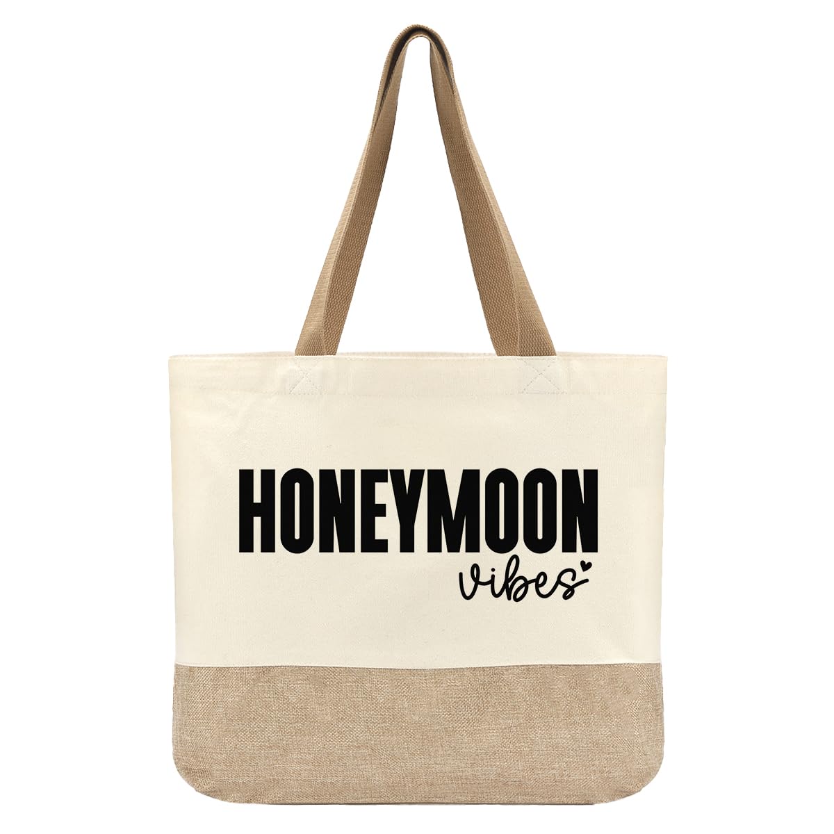 Honeymoon Tote Bag, Honeymoon Essentials Must Haves, Wedding Bridal Shower Gifts, Bachelorette Party Engagement Gifts for Couples Bride Wife, Fiance Newly Engaged Gift Beach Bag Reusable Grocery Bags