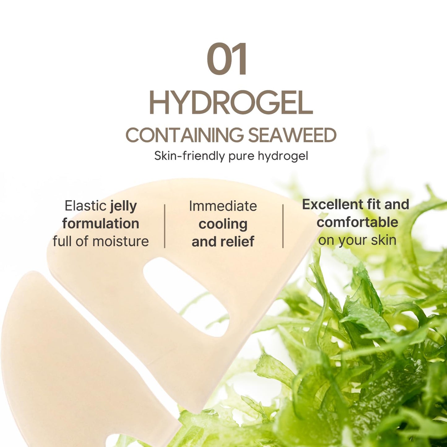 Petitfee Gold & Snail Hydogel Face Mask 5ea