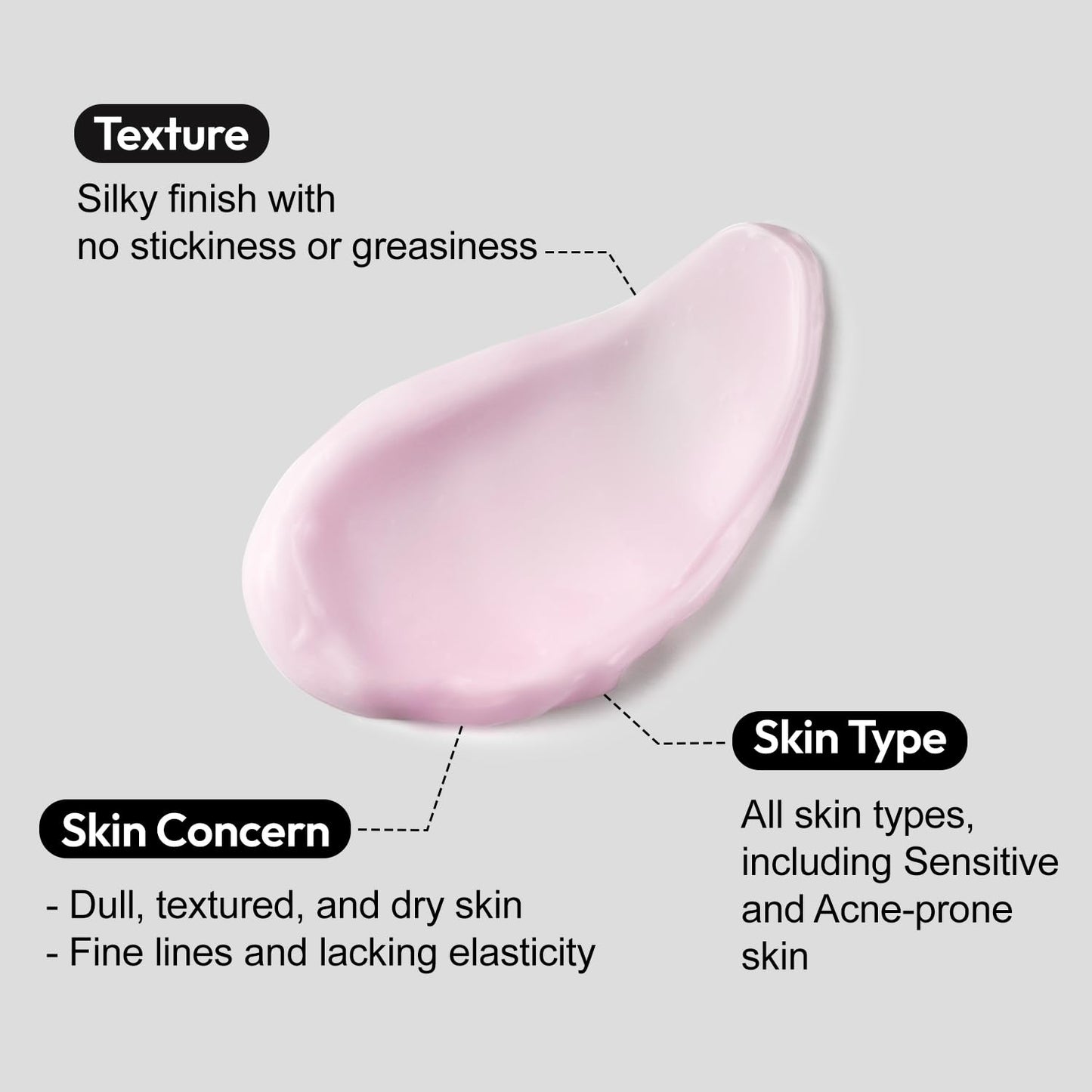 cluciel Collagen Peptide Cream I Moisturizer with Collagen, 7 Peptides, Niacinamide, Blemish Relief Care, Repairs Skin Barrier, Boosts Elasticity, 24h Glow & Plumped Skin (50ml / 1.69 fl.oz)