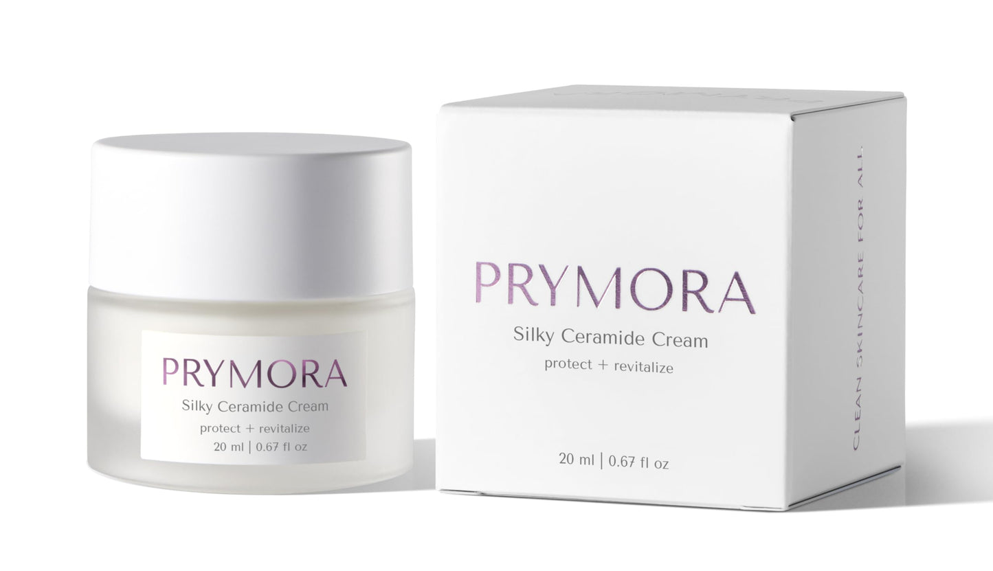 PRYMORA Mini Silky Ceramide Cream | Protect + Revitalize