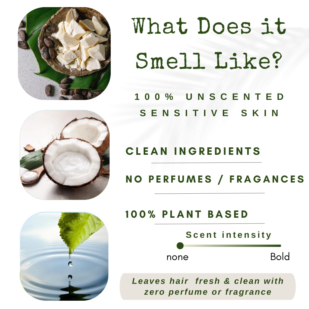 /liv/ Nature Fragrance Free Shampoo Bar | Clean Non Toxic Shampoos | Hypoallergenic | Gentle, Safe for Sensitive Skin, Psoriasis | Unscented | Travel | Handmade in USA 1-pk