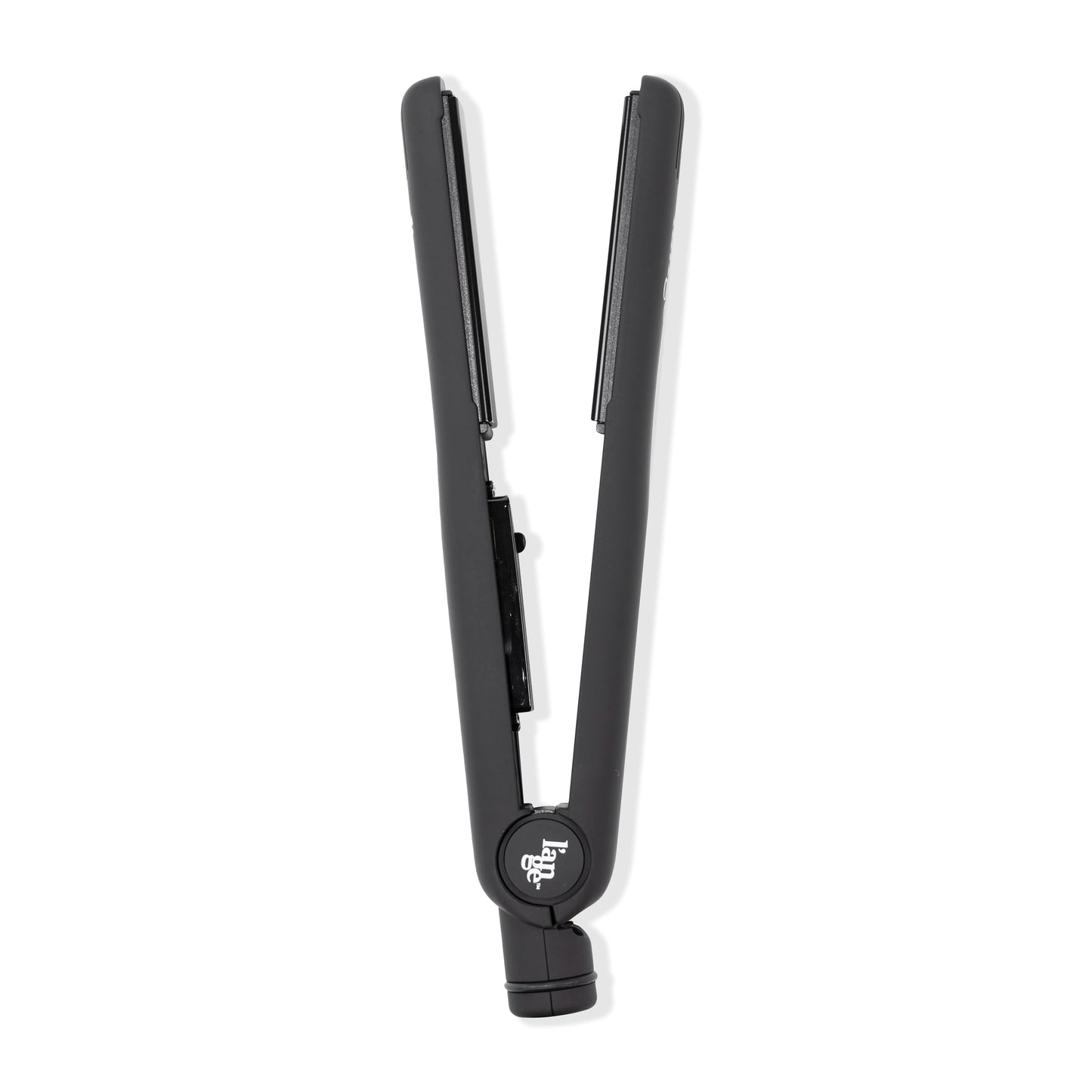 L'ANGE HAIR Aplatir Ceramic 1" Flat Iron | Adjustable Temp & Dual Voltage Hair Straightener | Tourmaline-Infused Plates for Smooth, Frizz-Free Styling | 1 Inch Styling Tool (Black)