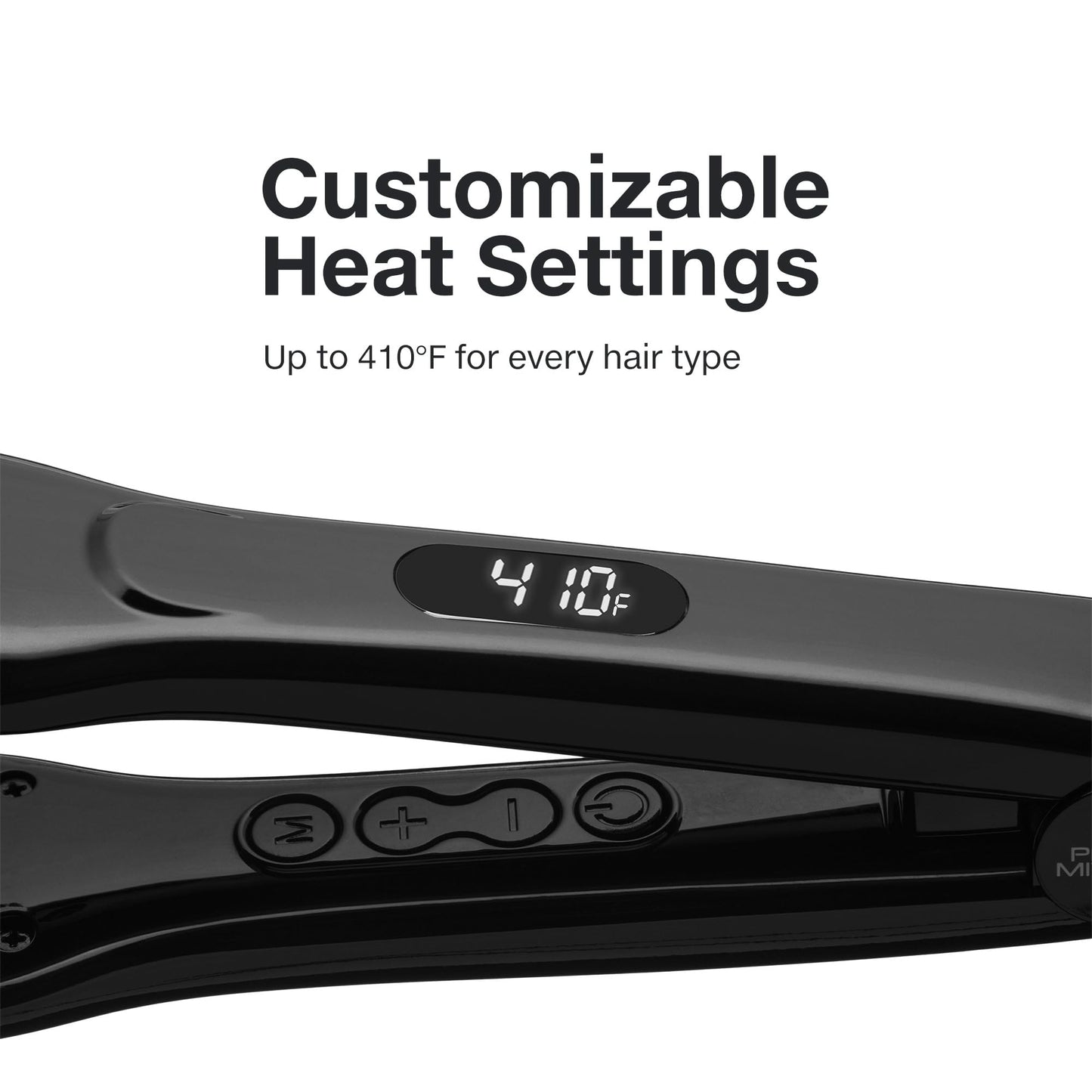 Paul Mitchell Smooth+ Ceramic Flat Iron, Adjustable Heat Settings, for Smoothing + Straightening, 1.25"