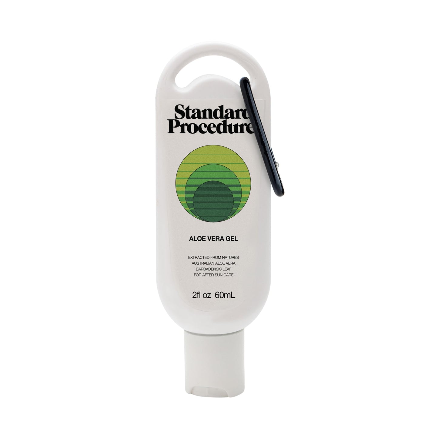 Standard Procedure. Aloe Vera Gel, Soothing Relief for After Sun, Moisturizes and Refreshes Dry Skin, Pure Aloe Vera, Non-Greasy, 2 oz