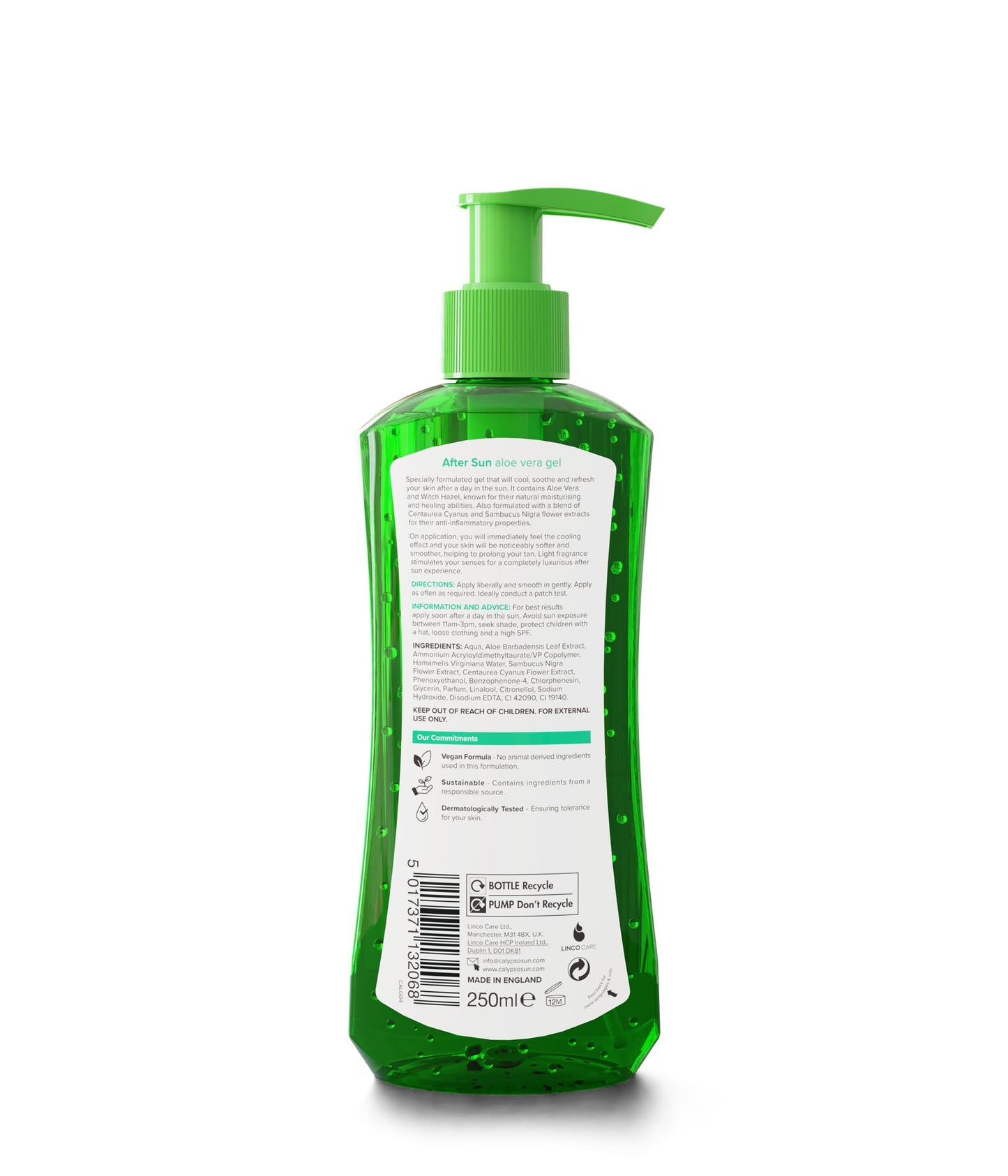 Calypso Aftersun Aloe Vera Gel 250ml