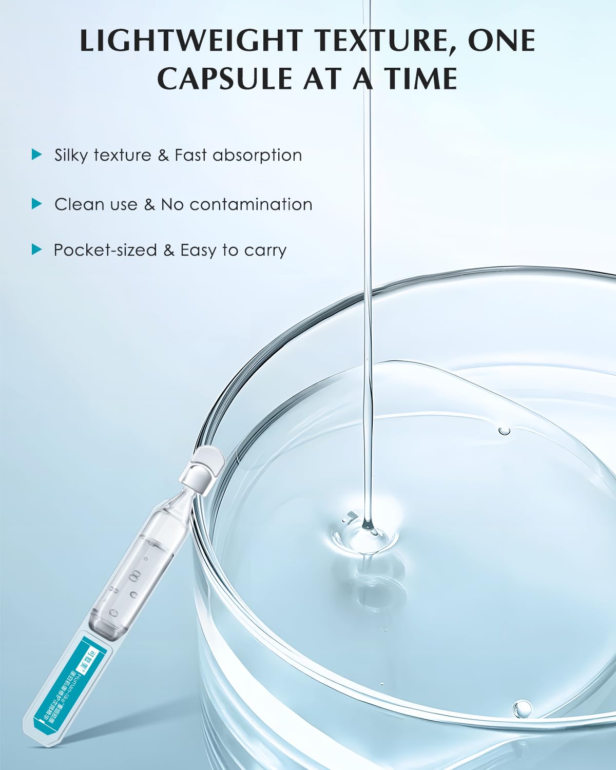 KOMFYMED Recombinant Collagen Restoration One-Day Serum – 4 Types of Collagen & Ectoin, Intensive Barrier Strengthening & Hydration, Single-Use Vials for All Skin Types (1.5ml / 0.05 fl.oz × 5)