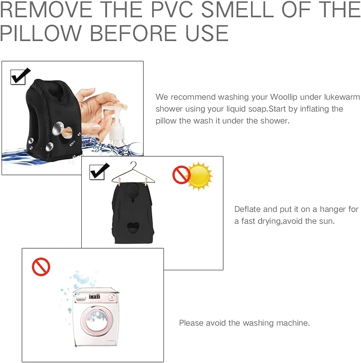 Inflatable Travel Pillows for Airplane, Blow Up Neck Pillow for Sleeping, Airplane Travel Essentials for Long Flight Support Head, Neck and Lumbar, Used for Car/Bus/Train/Office Rest, Adults Kids