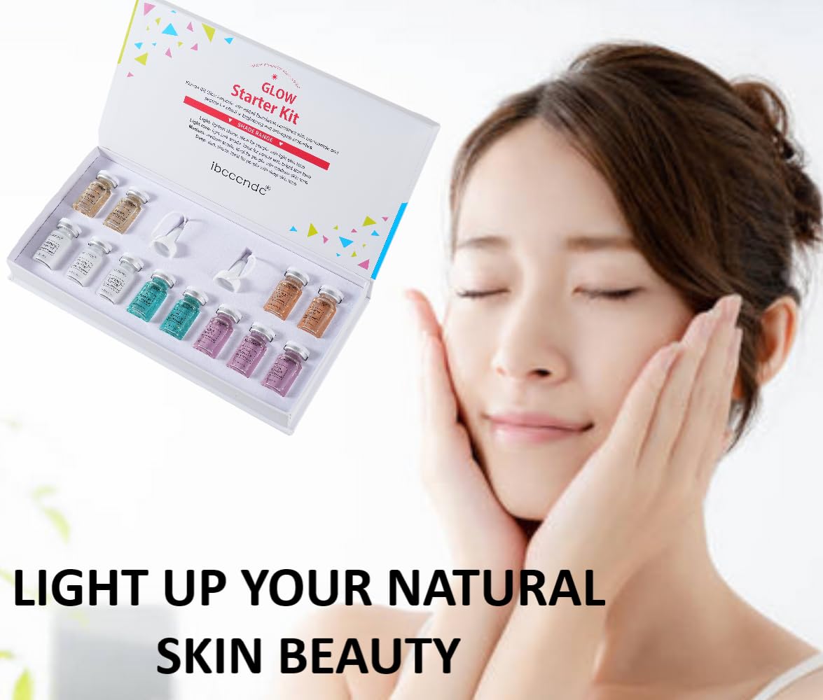 Hyaluronic Acid Serum Ampoule Set for Microneedling Skin Spa Treatment