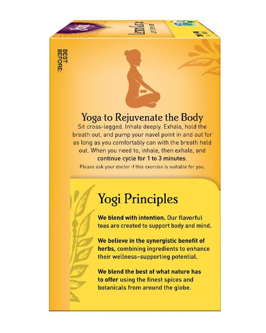 Yogi Tea Lemon Ginger Tea Bags, 16 ct