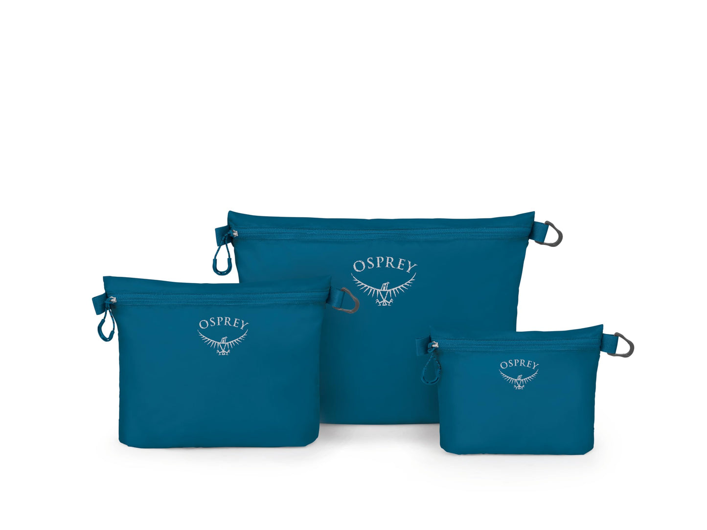 Osprey Ultralight Zipper Pouch Set, Waterfront Blue