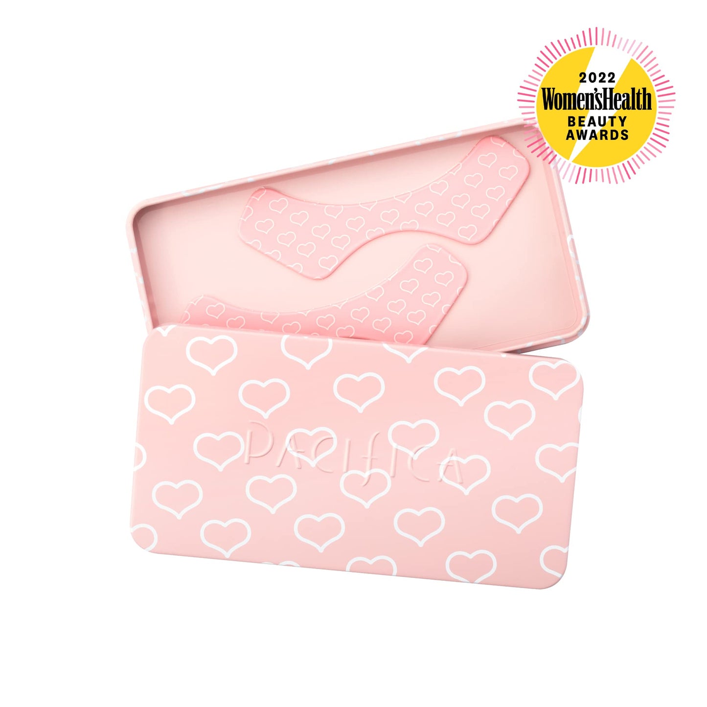 Pacifica Beauty Reusable Lip Line Mask, Skincare, Silicone Mask, For Fine Lines and Wrinkles, Lift and Firm, Pair with Serum, Storage Tin Included, Skin Care, Face Masks Skincare, Vegan, 2 Pieces