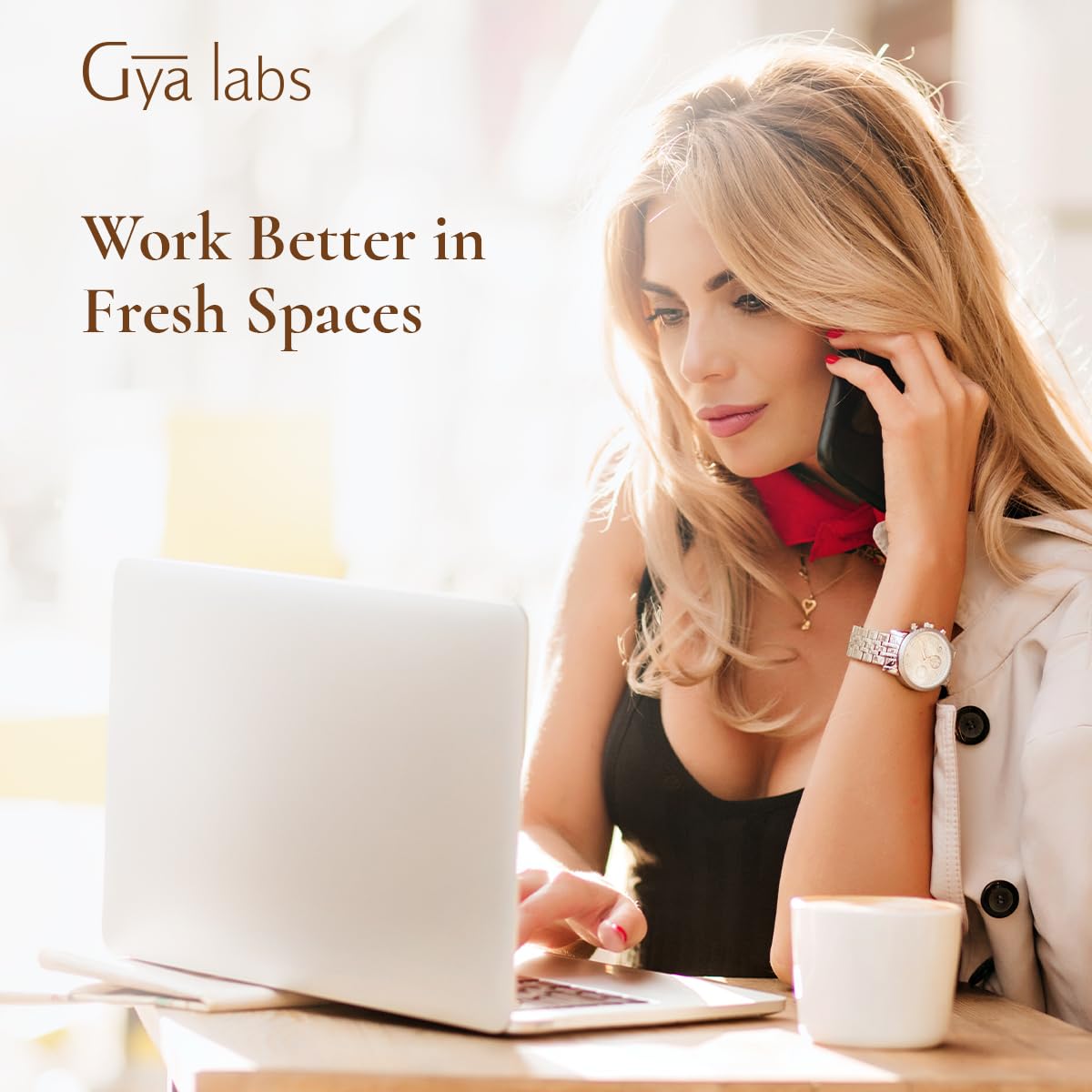 Gya Labs Focus Booster Essential Oil Blend - 100% Pure Natural Focus Essential Oil - Fresh & Minty Scent (0.34 Fl Oz)