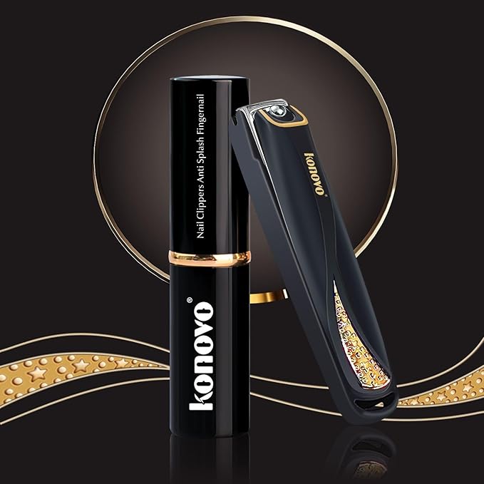 Konovo Nail Clippers for Women Travel,