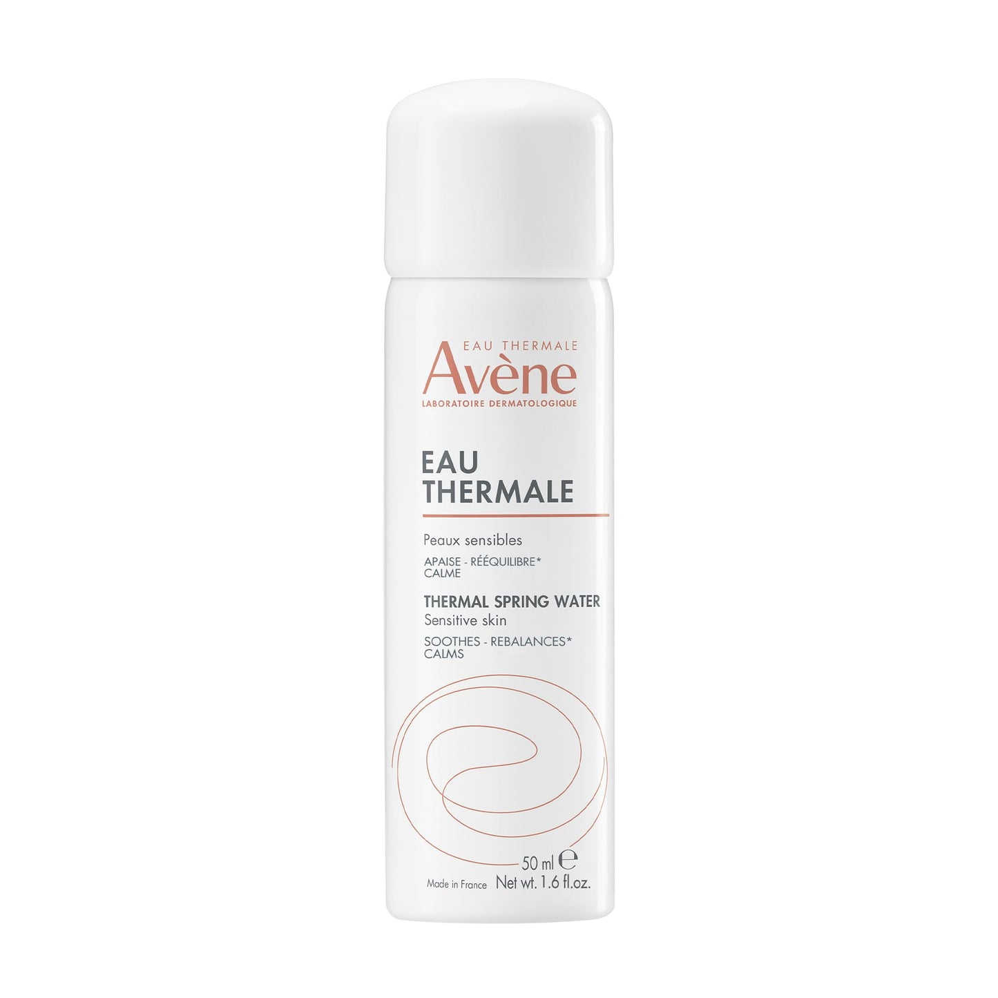Avene Thermal Spring Water, Soothing Calming Facial Mist Spray for Sensitive Skin, 1.6 Oz