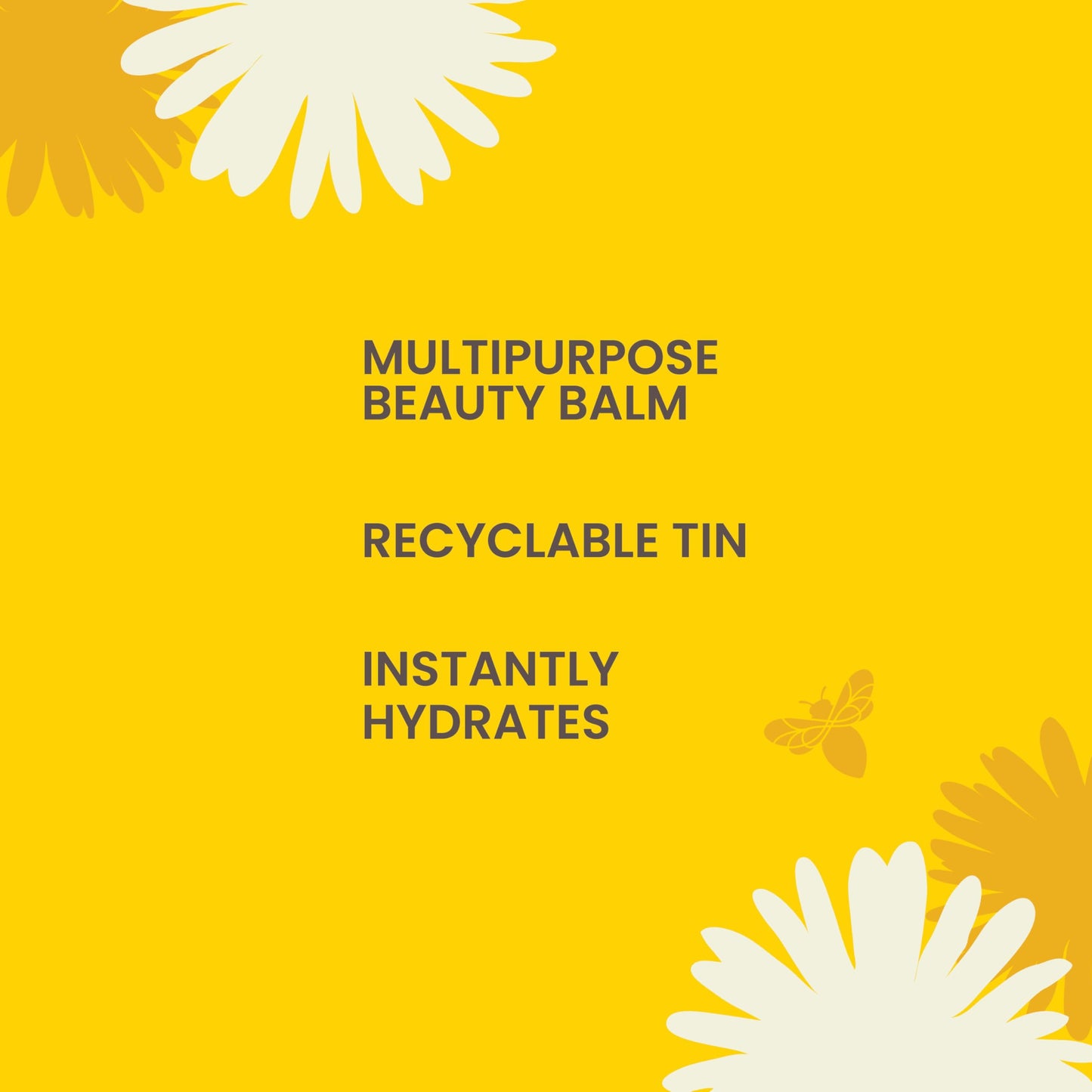 Burt's Bees 100% Natural Origin Goodness Glows Miracle Balm, Hydrates and Softens Dry Skin From Head To Toe, 0.6 Ounce Tin