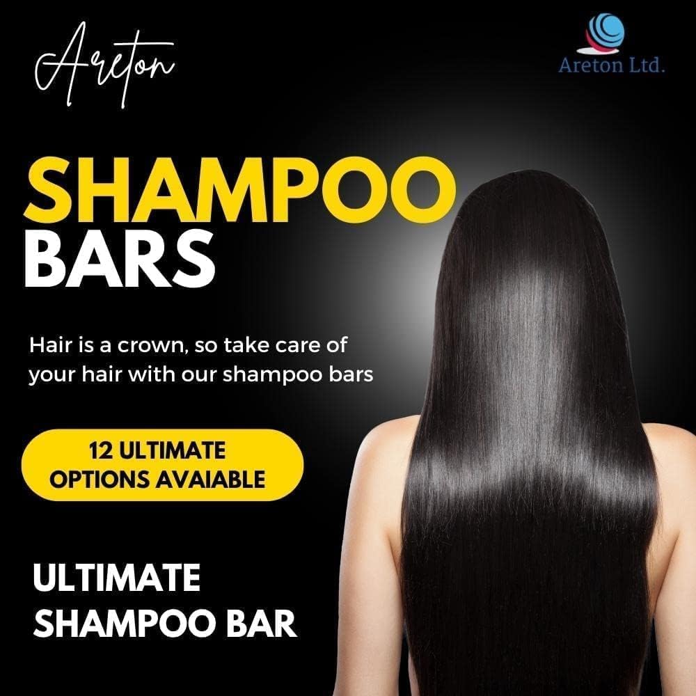 Lavender Handmade Shampoo & Conditioner Bar – Solid Shampoo Bar Natural SLS-Free Hair Care for Dry Hair, Hydrating & Nourishing, Prevents Split Ends, Plant-Based