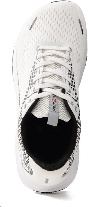 JACKSHIBO Wide Toe Box Shoes for Men Arch Support Shoes Wide Width Sneakers for Running Walking Athletic Tennis Orthopedic Plantar Fasciitis Workout with Thick Cushioned Zero Drop Sole