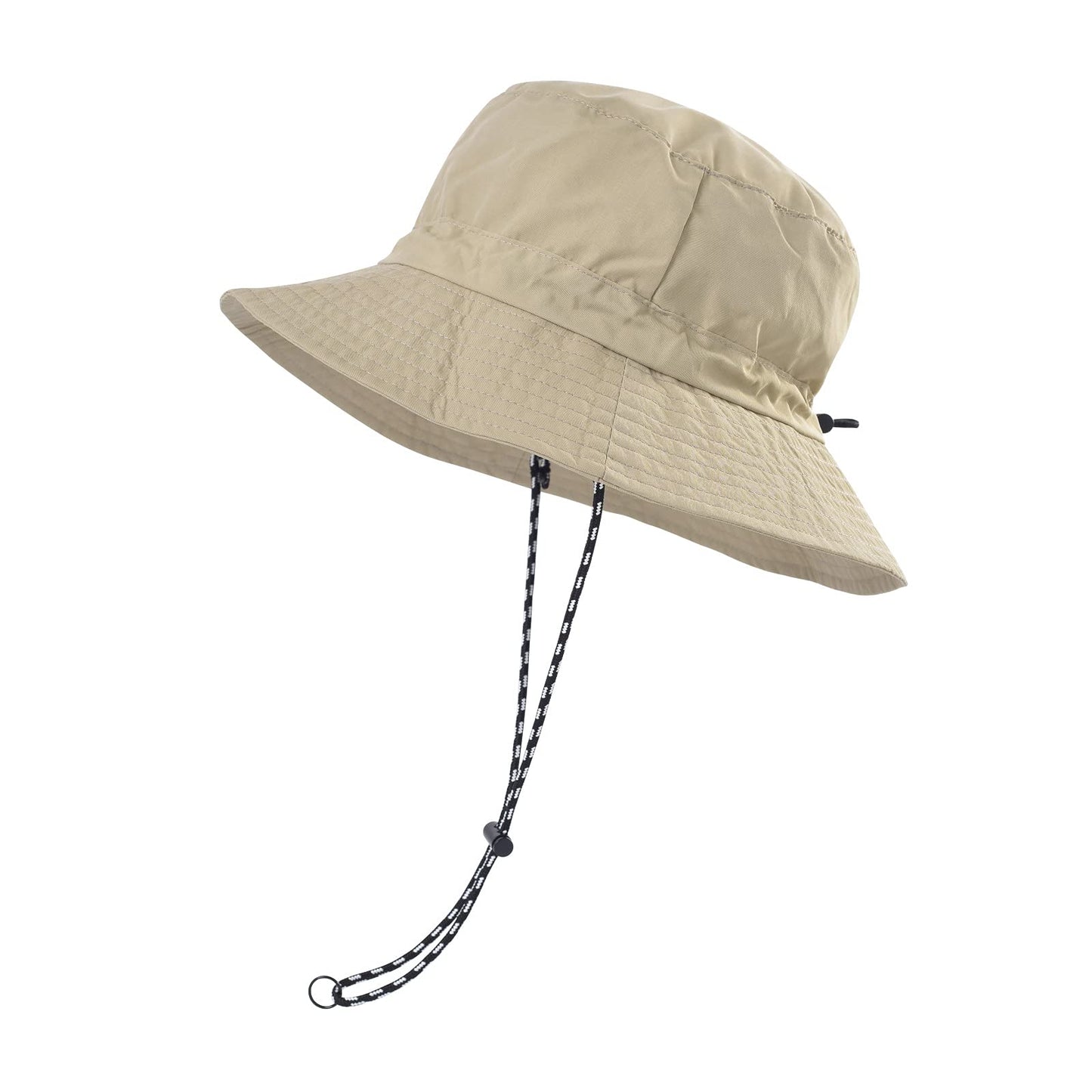 FEICUI Men Women Outdoor Bucket Hat Quick Dry Packable UV Protection Boonie Sun Hat (Khaki)