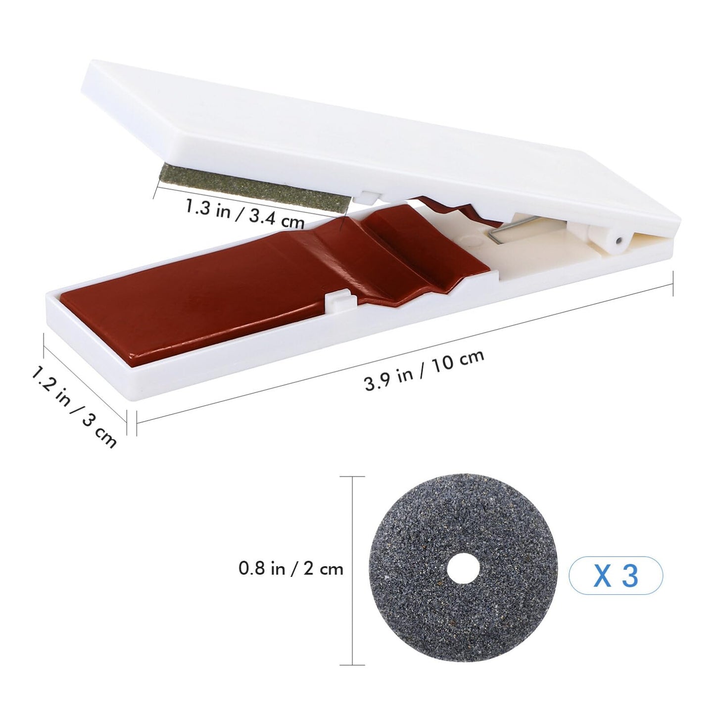 iplusmile 3 Pcs Bottle Opener Doctor Ampule Opener Bottle Cutter Ampoule Breaker Device Vial Opener Vial Decapper Multi-function Can Opener Travel Corkscrew White Jar