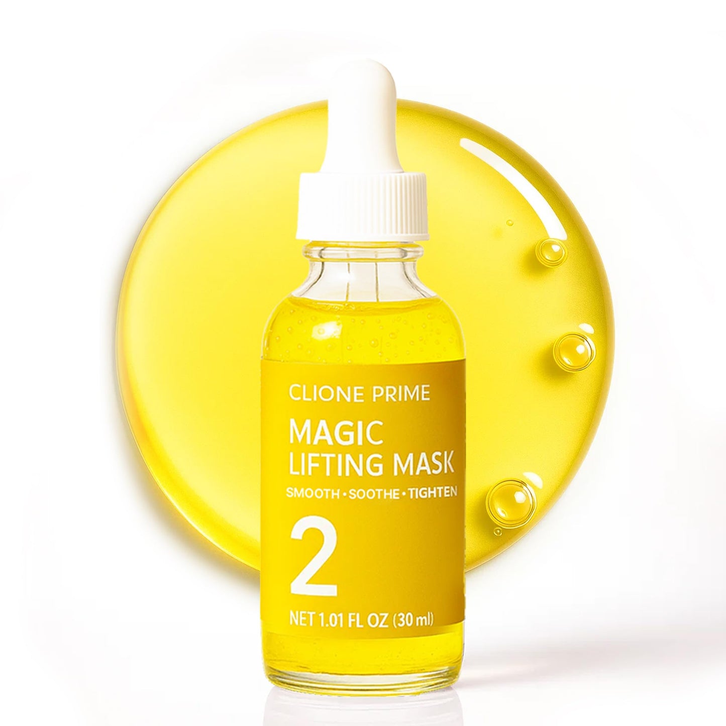 Korean Instant Face Lift Serum Mask - Hyaluronic Acid Serum Mask for Face, Niacinamide, Peptides for Anti Aging, Korean Skin Care Mask