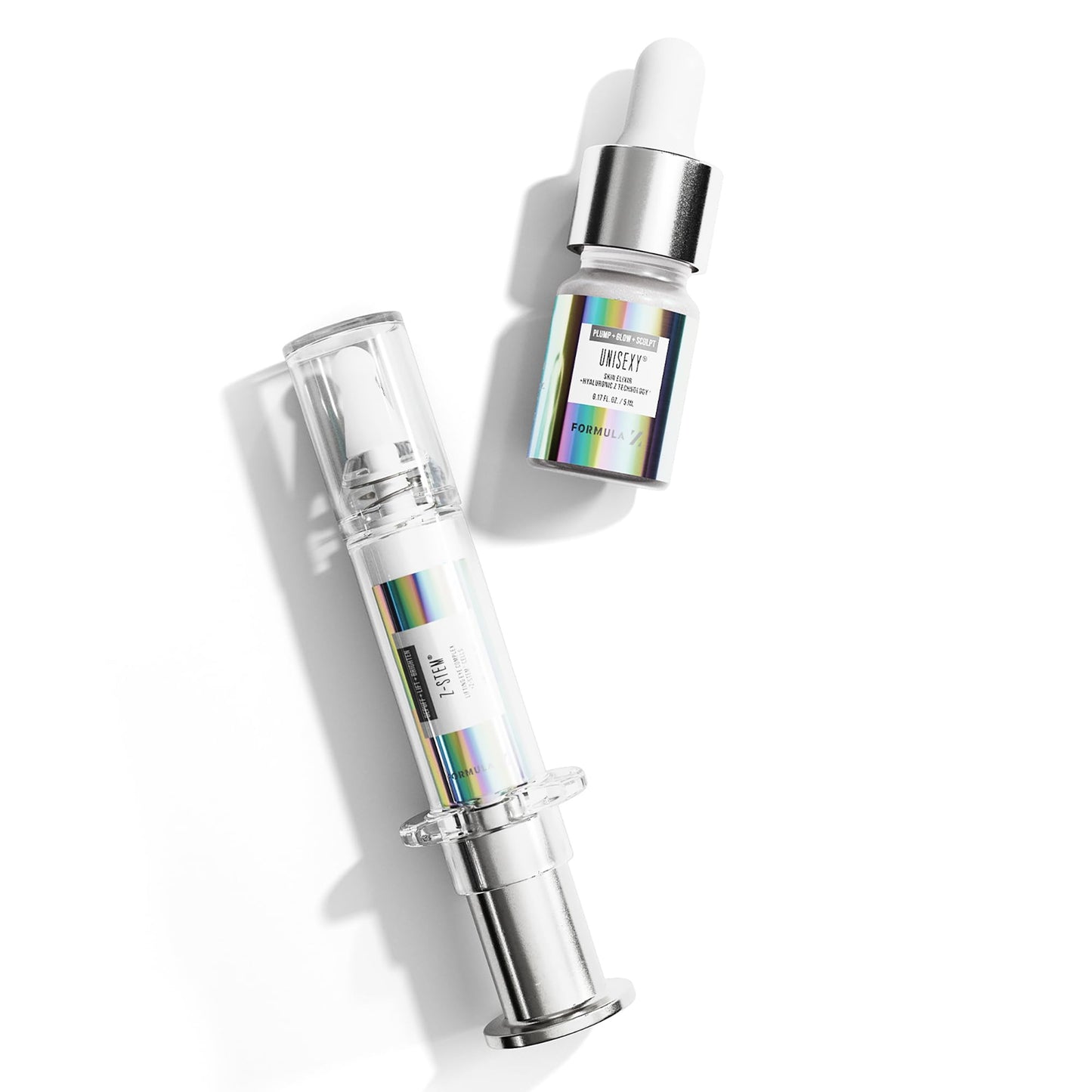 Formula Z Mini Unisexy Skin Elixir - Hyaluronic Acid Serum for Face - Face Serum with Niacinamide and Blue Light Defense - Anti Aging - 0.17 oz