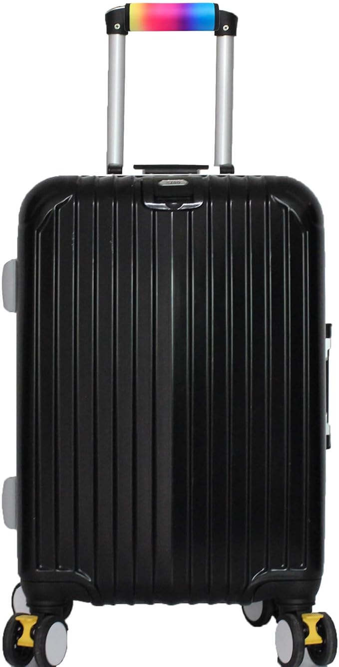 5 Pack Neoprene Luggage Handle Wraps Bright Luggage Tags/Identifiers/Marker/Grips Travel Accessories for Airplane/Flying/Luggage (Gradient)