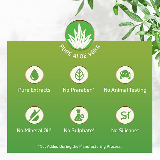 Belleza Solutions Aloe Vera Soothing Gel from freshly cut 100% Pure Aloe - Big 12oz - Vegan, Unscented - For Face, Skin, Hair, Sunburn relief (Unflavored)