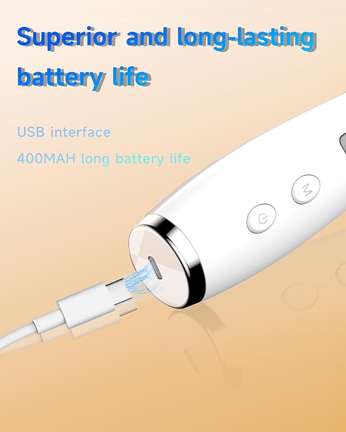 Blackhead Remover Vacuum, Type-C Rechargeable Pore Cleaner with 3 Adjustable Suction, 6 Probes & Comedone Extractor Tool Kit for Women and Men